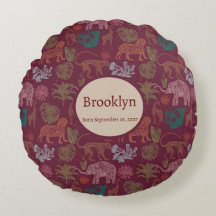 Vintage Jungle Safari Rosa