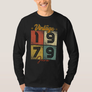 Vintage juni 1979 43 år gammal 1 t shirt