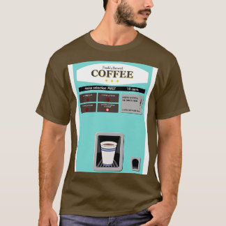 Vintage Kaffe i Maskin T Shirt