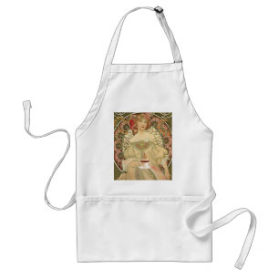 Vintage Kaffe Poster Apron Förkläde