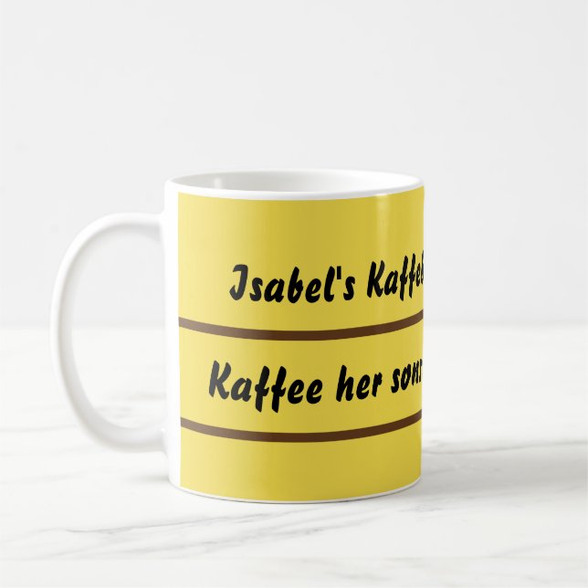 Vintage Kaffebecher Kaffemugg (Vänster)