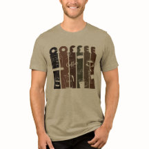 Vintage Kaffee Typografi Illustration Handritad