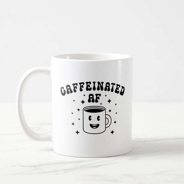 Vintage Kaffeinfri AF Kaffemugg (Vänster)