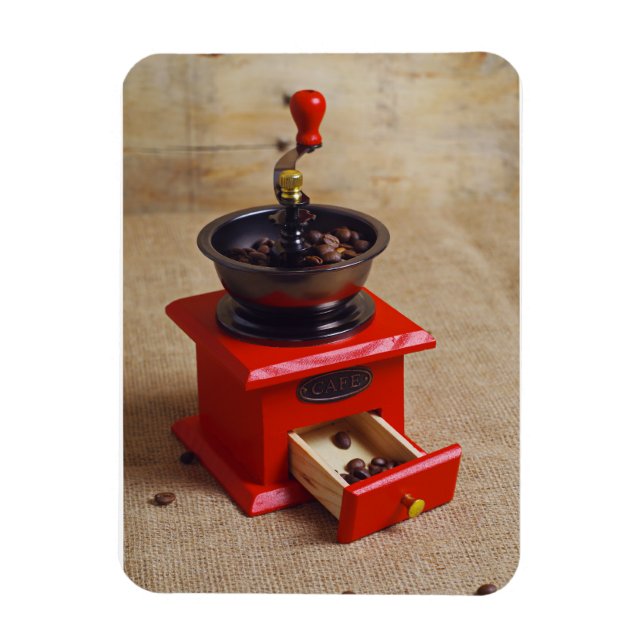 Vintage kaffekvarn magnet (Vertikal)
