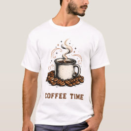 Vintage kaffelskjorta | Retro Emaljläger M T Shirt