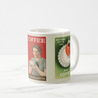 vintage kaffereklam kaffemugg