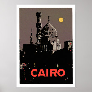 Vintage Kairo Poster