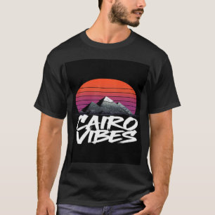 Vintage Kairo-vibbar   Tidlös egyptisk stil T Shirt