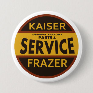 Vintage Kaiser Frazer Service Sign Knapp