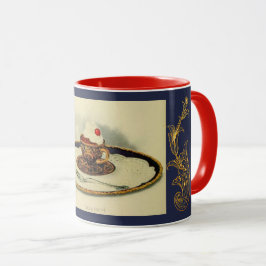 Vintage Kakaoschintz kopp sauce elegant hett chokl