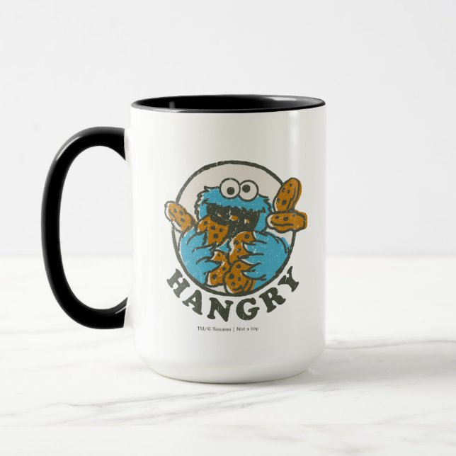 Vintage Kakmonster | Hungrig Mugg (Vänster)