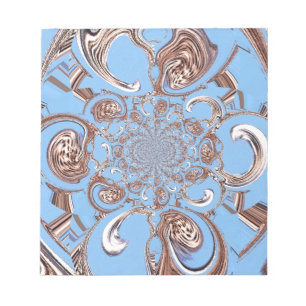 Vintage Kaleidoscope Art-utskrift Anteckningsblock