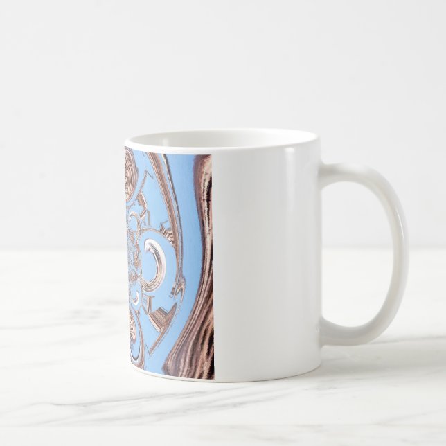 Vintage Kaleidoscope Art-utskrift Kaffemugg (Höger)