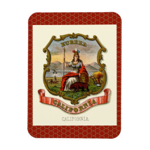 Vintage Kalifornien Jackar Arm Magnet