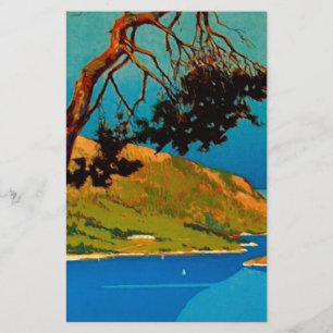 Vintage Kalifornien Kusten Travel