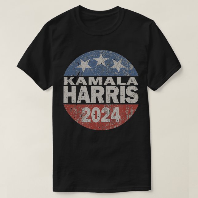 Vintage Kamala Harris 2024 T Shirt (Design framsida)