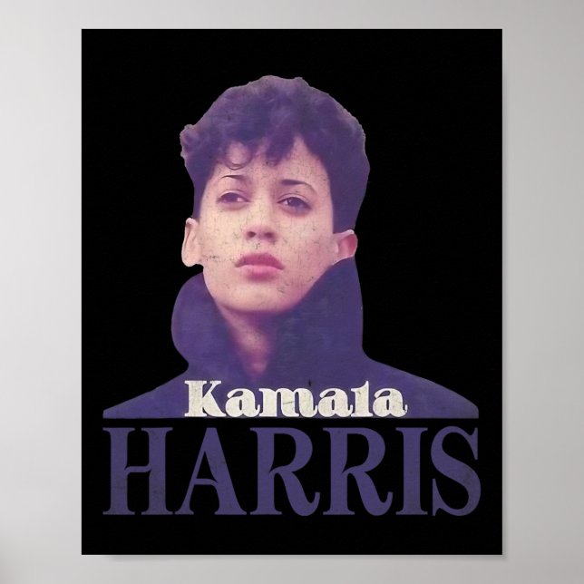 Vintage Kamala Harris Young Kamala Poster (Framsidan)