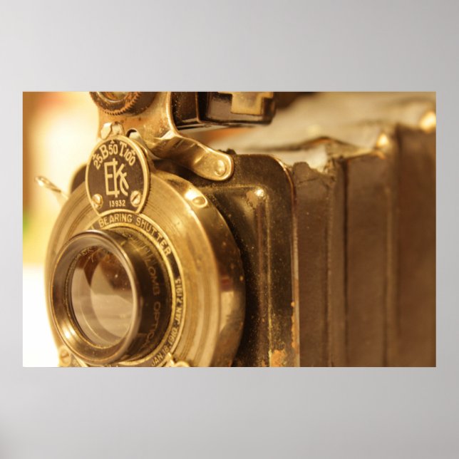 Vintage kamera 2 poster (Framsidan)