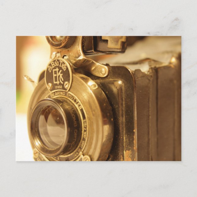 Vintage kamera 2 vykort (Framsida)