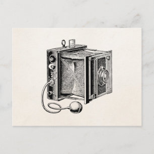 Vintage Kamera - Antique Cameras Photography Vykort
