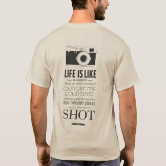 Vintage-kamera-citat T Shirt