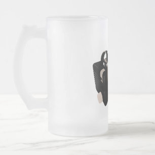 Vintage Kamera Frostat Ölglas