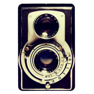 Vintage Kamera Magnet