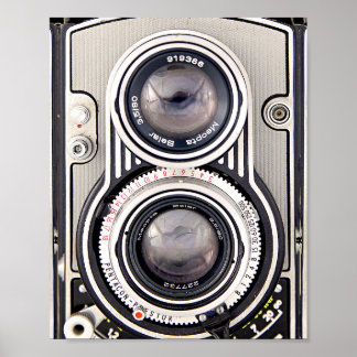 Vintage kamera poster