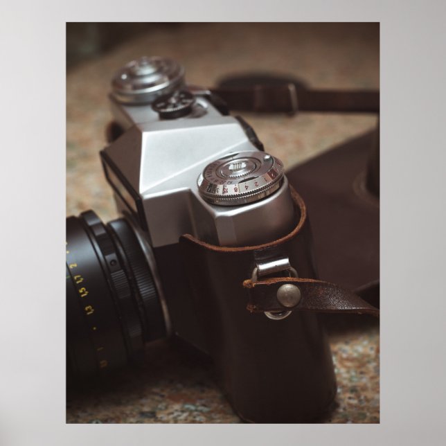 Vintage kamera poster (Framsidan)