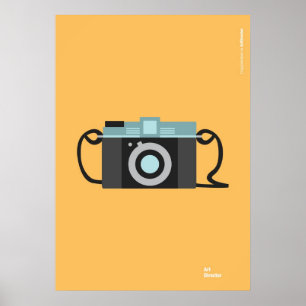 Vintage Kamera Poster