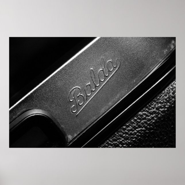 Vintage Kamera Poster (Framsidan)