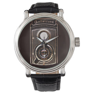 Vintage kamera rolleicord art deco armbandsur