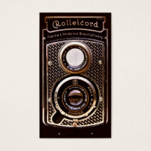 Vintage kamera rolleicord art deco