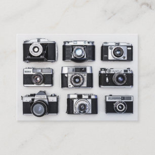 Vintage Kamera Visitkort