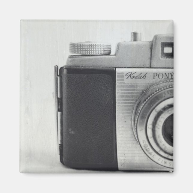 Vintage kameramagnet magnet (Framsidan)