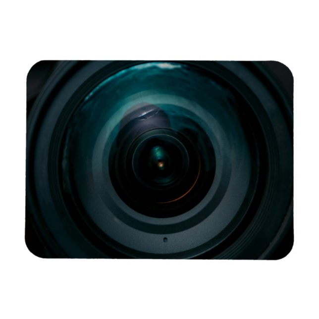 Vintage kameraobjektiv magnet (Horisontell)