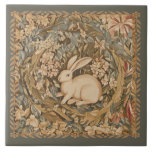 Vintage kanin i ett medeltida teaterbruk Stil Kakelplatta<br><div class="desc">Söt vintage kanin i en medeltida tapestry stil.</div>
