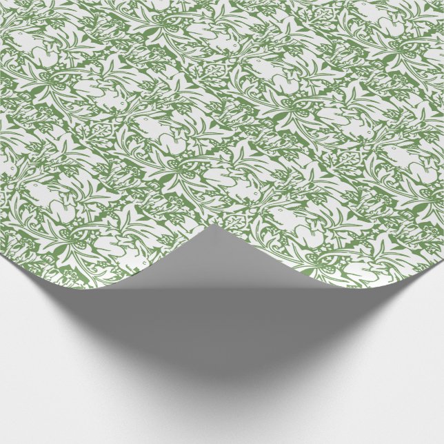 Vintage kaniner presentpapper (Hörn)