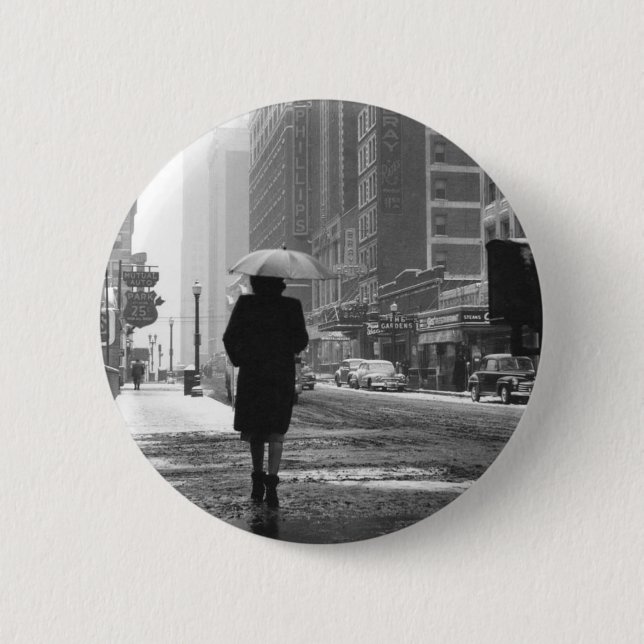 Vintage Kansas City Väster 12:e Street Knapp (Framsida)