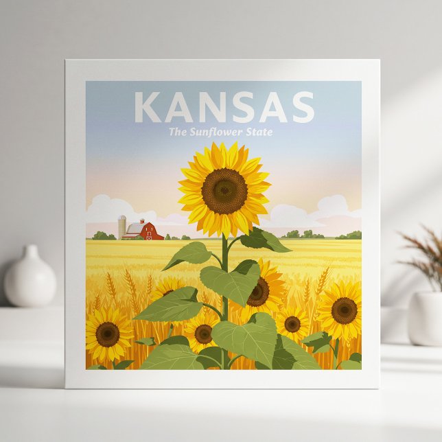 Vintage Kansas Kakelplatta (Skapare uppladdad)