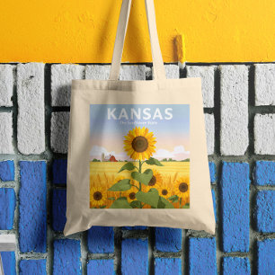 Vintage Kansas Tygkasse