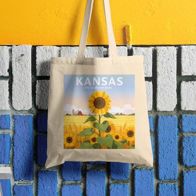 Vintage Kansas Tygkasse (Skapare uppladdad)