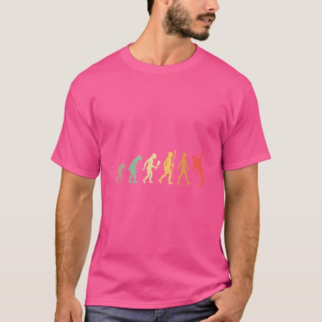 Vintage Karate Fighter T Shirt (Framsida)