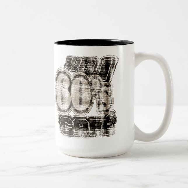 Vintage Kärlek 60's Cafe - Mugg (Höger)