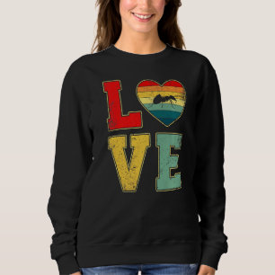 Vintage Kärlek Ant Retro 70 s Heart Boskap T Shirt
