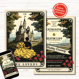 Vintage Kärlek | Inbjudan till Tarot Wedding