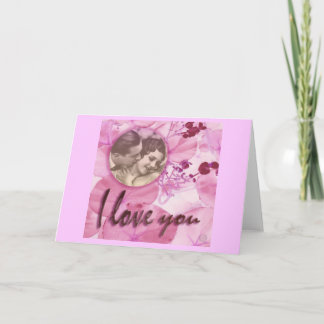 Vintage Kärlek-kort nr 1 Helgkort