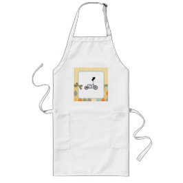 Vintage kärlek långt förkläde