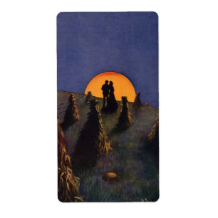 Vintage Kärlek och Romantik, Harvest Måne Kiss Fraktsedel