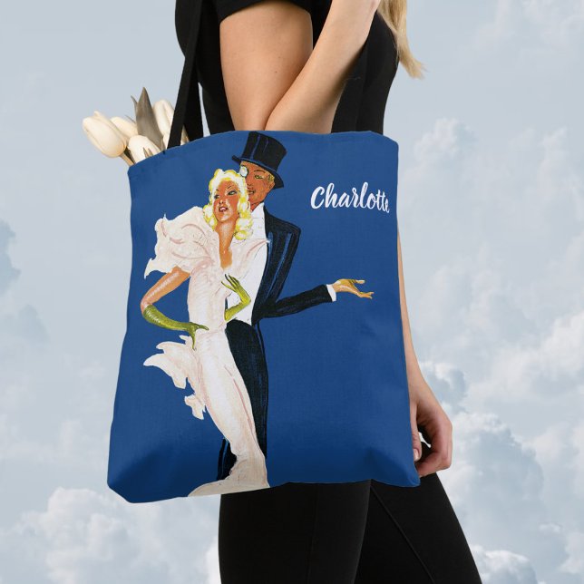 Vintage Kärlek och Romantik, Modern Bröllop par Tygkasse (Skapare uppladdad)